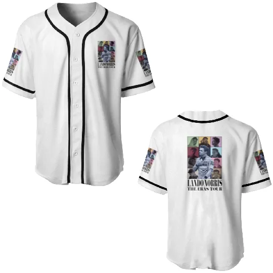 The Lando Norris Eras Tour Baseball Jerseys