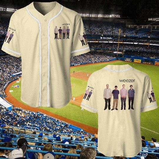 Weezer Graphic Baseball Jerseys