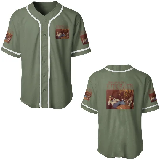 Dinosaur Hank Williams Jr. Bocephus Comfort Colors Western Southern Retro Boho Hippie Baseball Jerseys