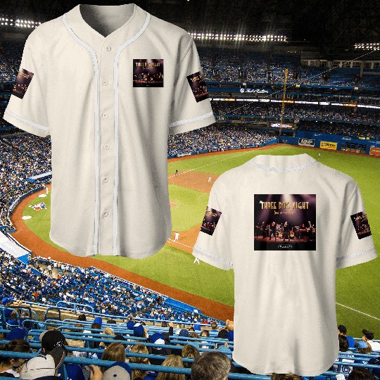 Three Dog Night Band Tour 2025 Gift for Fan Baseball Jerseys S to 5XL
