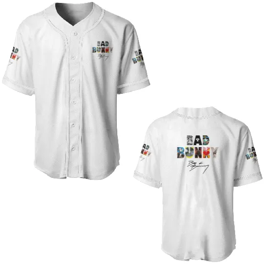 Bad Bunny Album pullover Baseball Jerseys
