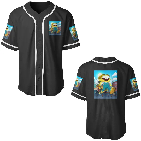 Disney Channel Big City Greens Cricket Exclusive Baseball Jerseys