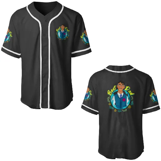 Disney Encanto Agustin Madrigal Best Dad Portrait Baseball Jerseys