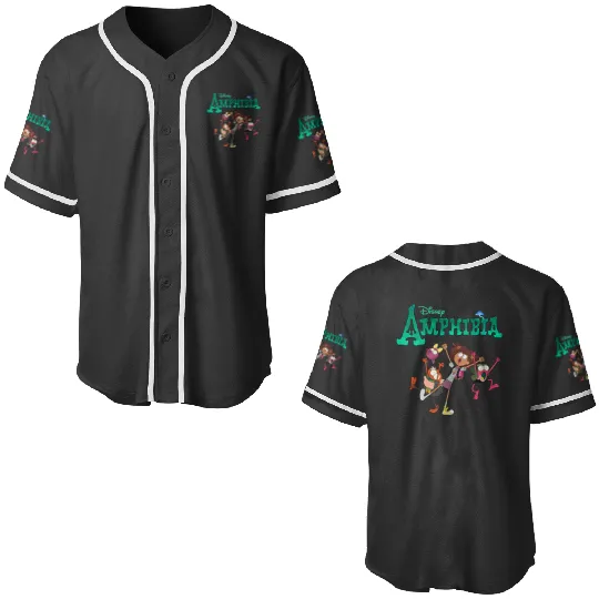 Disney Channel Amphibia Baseball Jerseys