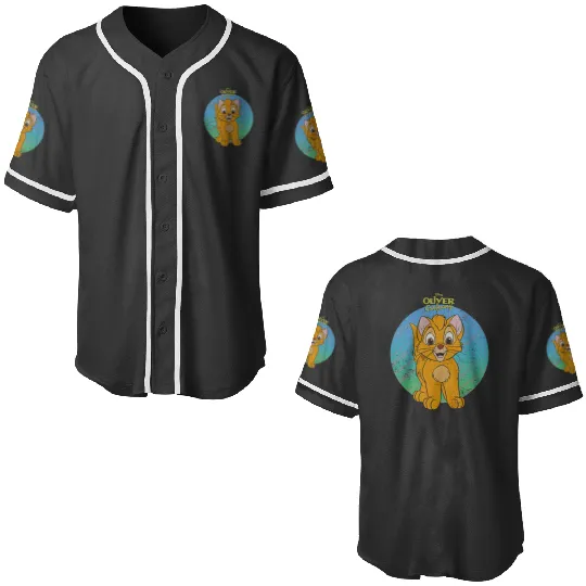 Disney Oliver Company Baseball Jerseys