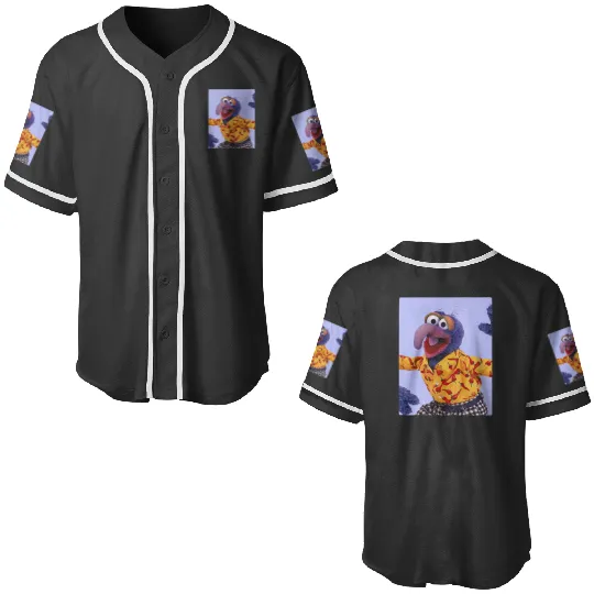 Disney The Muppets Gonzo Portrait Baseball Jerseys