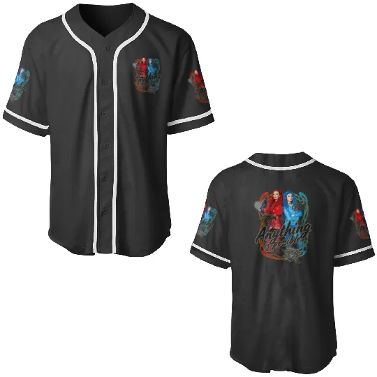 Disney Descendants The Rise Of Red Anything Is Possible Baseball Jerseys
