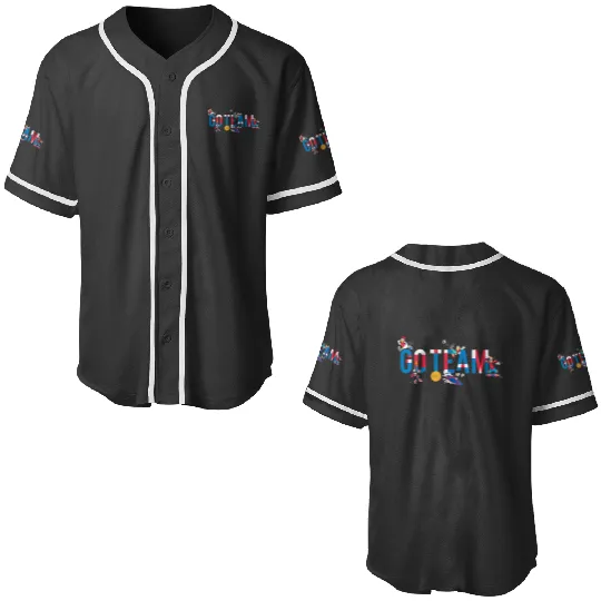 Disney Mickey Friends Summer Athletic Sports Games Go Team Baseball Jerseys