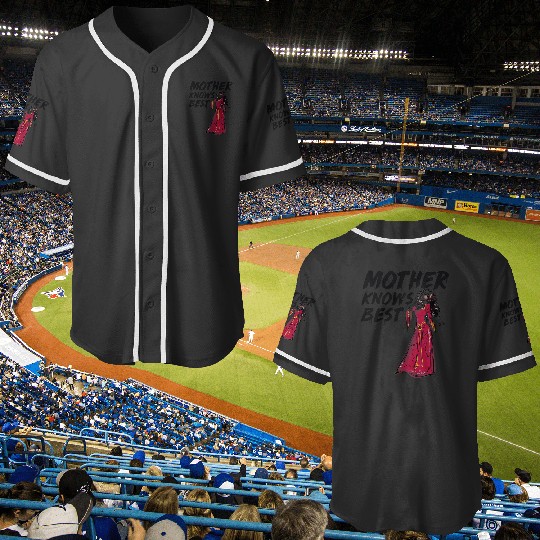 Disney Villains Mother Gothel Knows Best Baseball Jerseys