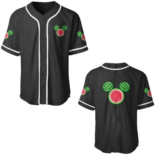 Disney Mickey Friends Mickey Watermelon Ears Baseball Jerseys