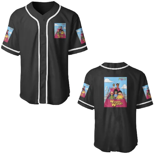 The Bobs Burgers Movie Wonder Wharf Roller Coaster Baseball Jerseys