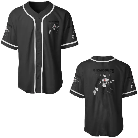 Disney DuckTales Gizmoduck Schematic Baseball Jerseys