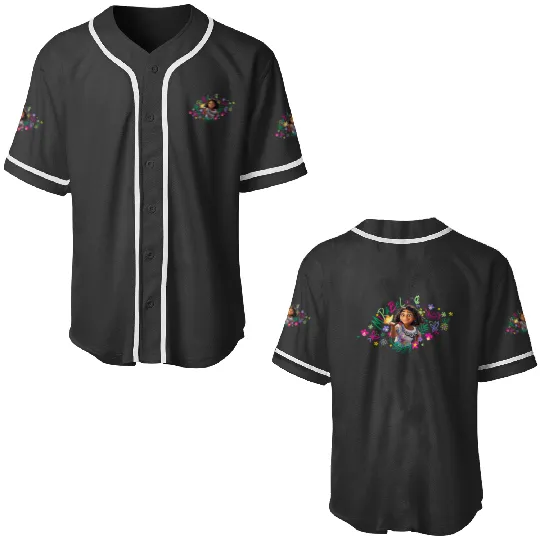 Disney Encanto Mirabel Madrigal Butterfly Baseball Jerseys