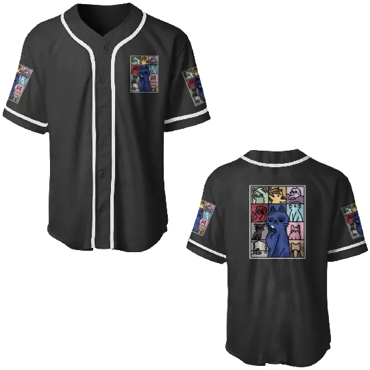 Cat Eras Tour Poster Baseball Jerseys