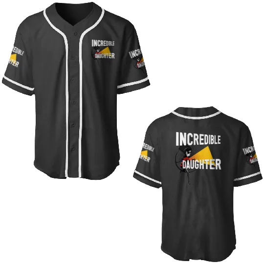 Disney Pixars Incredibles 2 Incredible Daughter Baseball Jerseys