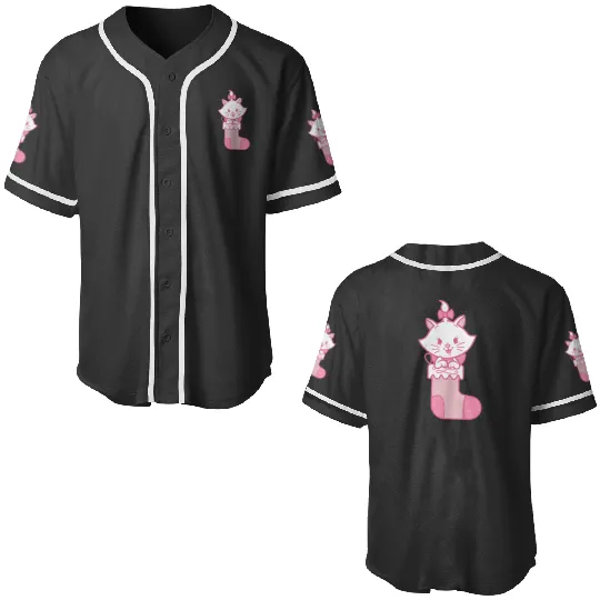 Disney Aristocats Marie Christmas Simple Stocking Baseball Jerseys