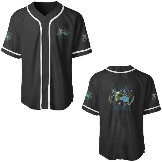 Disney Encanto Cultivate Kindness Floral Logo Baseball Jerseys