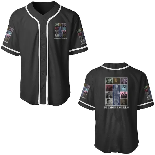 Gilmore Girls Eras Tour White Print Baseball Jerseys