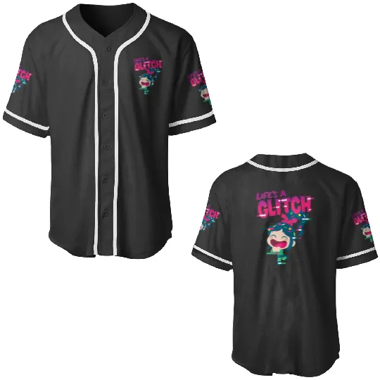 Disney Ralph Breaks the Internet Vanellope Glitch Tank Top Baseball Jerseys