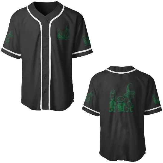 Disney The Nightmare Before Christmas Boogie’s Trio 2-Sided Baseball Jerseys