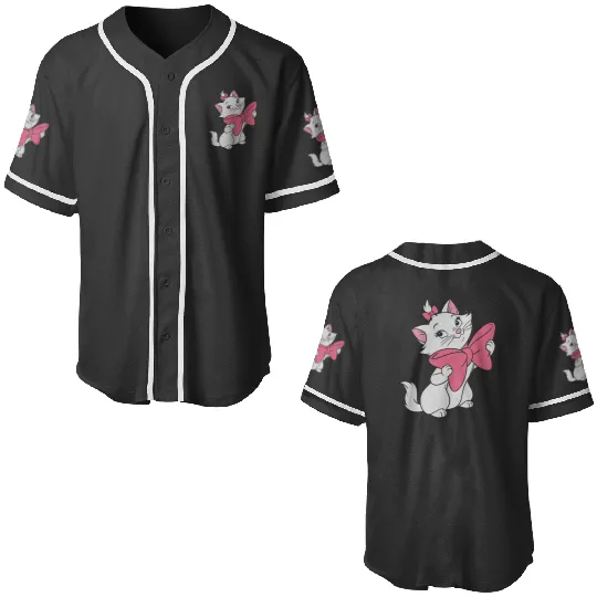 Disney The Aristocats Smiling Cute Marie Big Chest Portrait Baseball Jerseys