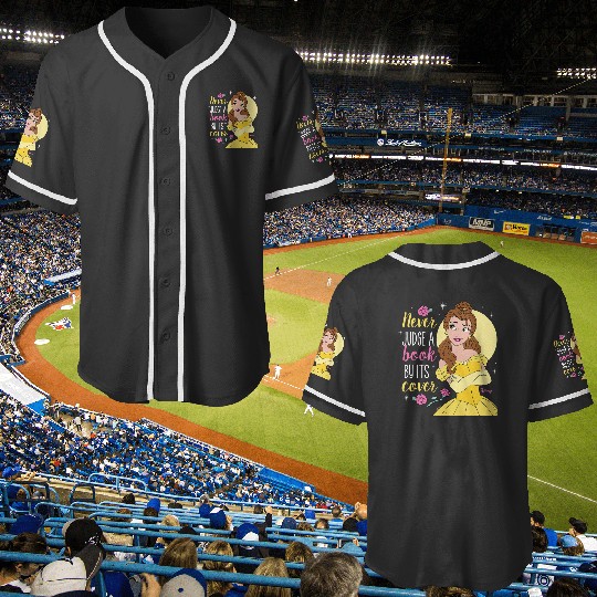 Disney Princess - Never Judge A Book By Its Cover Baseball Jerseys