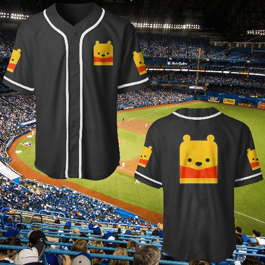 Disney Winnie the Pooh Small Block Character Pocket Baseball Jerseys