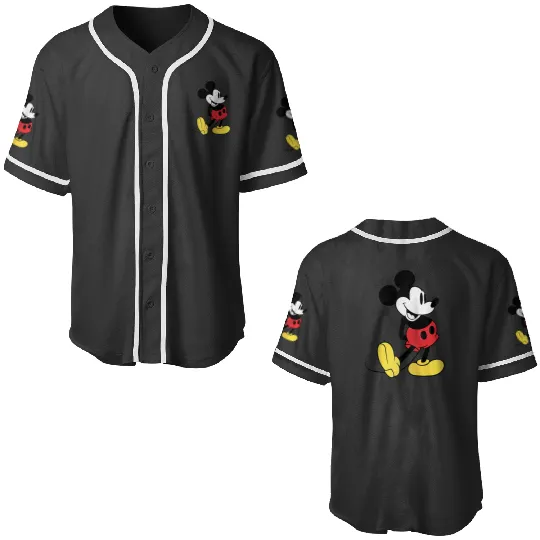 Disney Mickey Mouse Classic Raglan Baseball Tee Baseball Jerseys