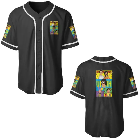 The Bobs Burgers Movie Bob Linda Tina Louise Gene Uhhh Baseball Jerseys