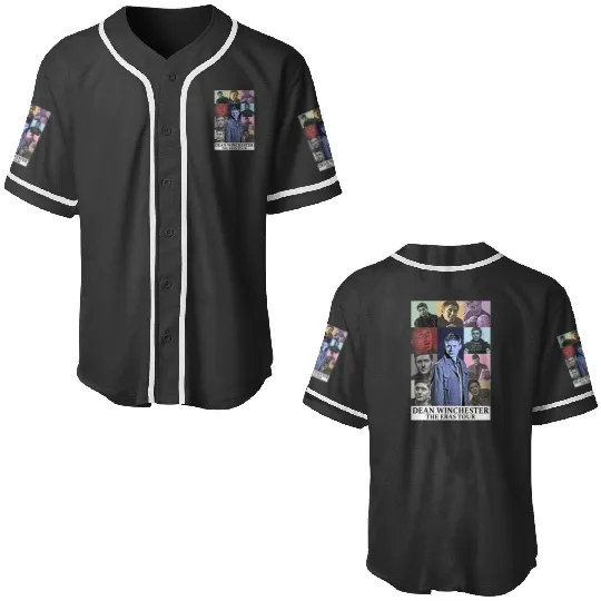 Dean Winchester Eras Tour Baseball Jerseys