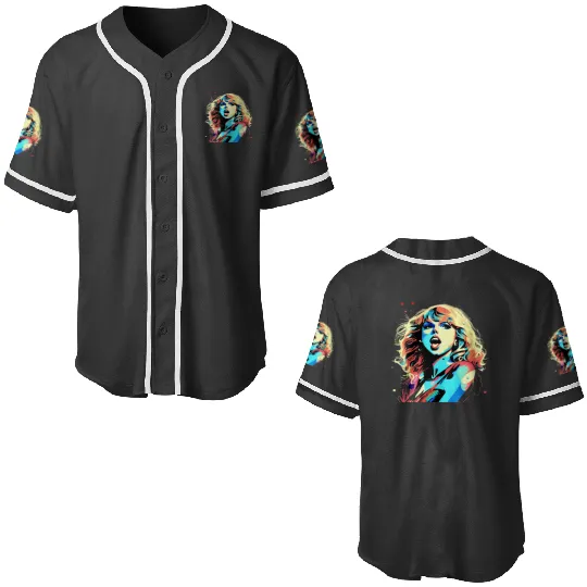 Ethereal Echoes Taylors Eras Tour 1 Baseball Jerseys