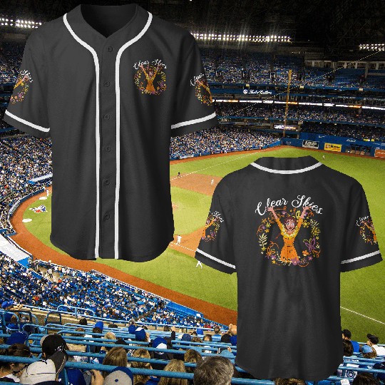 Disney Encanto Pepa Clear Skies Floral Baseball Jerseys