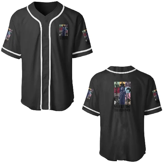SpiderVerse Eras Tour with title Baseball Jerseys