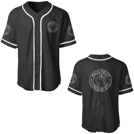 Disney Hocus Pocus Thackery Binx Big Cat Celestial Circle V2 Baseball Jerseys