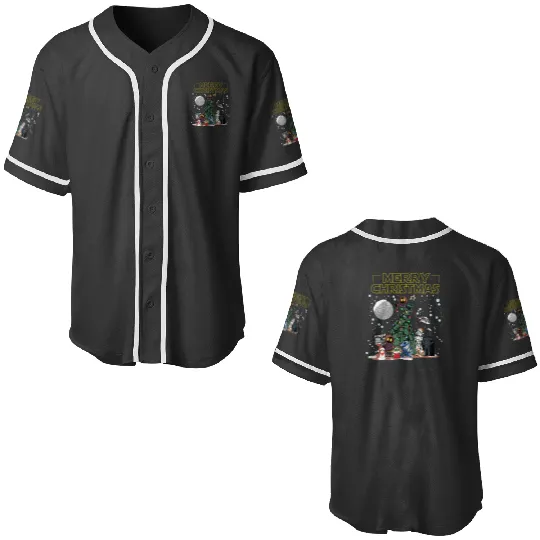 Discover Disney Star Warss Christmas Xmass Funny Disney Baseball Jerseys