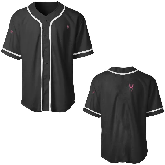 Pink Bunny Hat Bobs Burgers Inspired HeckinFarOut Baseball Jerseys