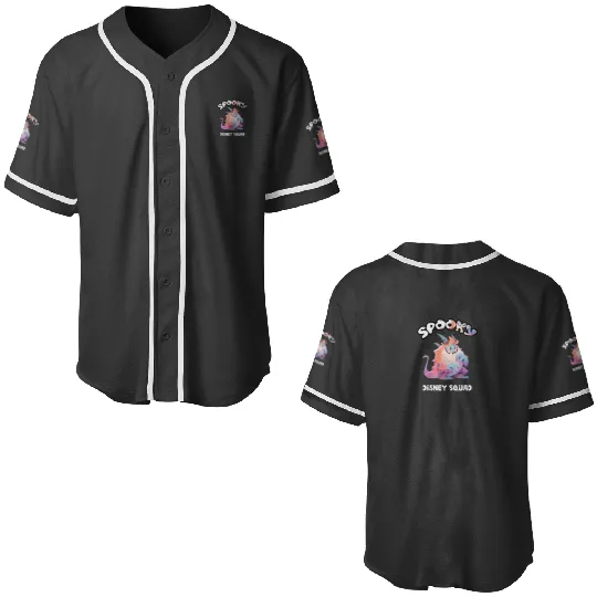Discover Spooky Disney Suad Essential Baseball Jerseys