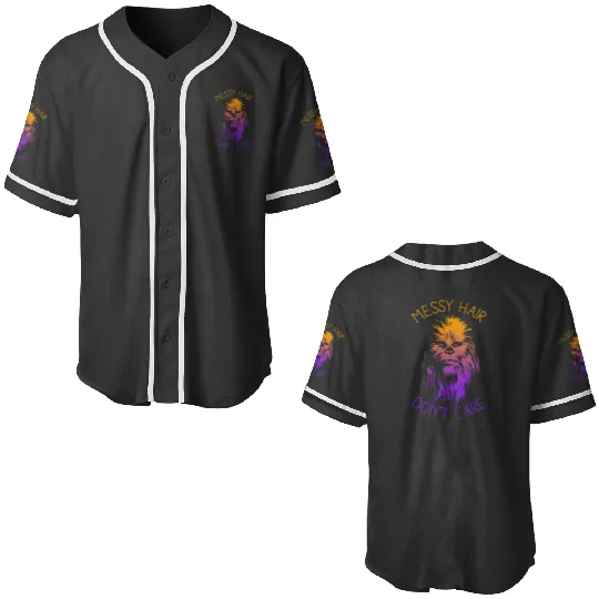 Star Warss Chewbacca Messy Hair Dont Care Disney Baseball Jerseys