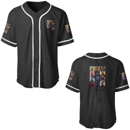 Five Nights At Freddys Eras Tour Baseball Jerseys