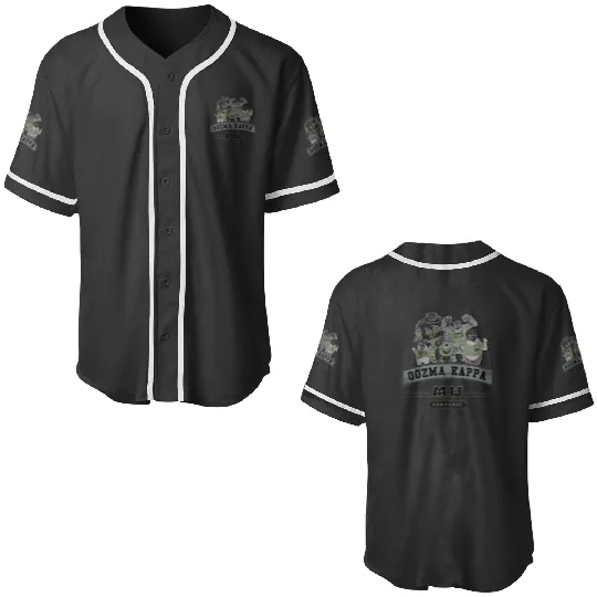 disney Pixars monsters university oozma Kappas sweat Baseball Jerseys