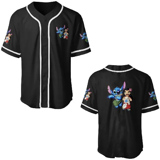Lilo  Stitch Halloween Sugar Skull Stitch  , Stitch Eras Tour , Stitch Shirt, Disney Land Lilo and Stitch Baseball Jerseys
