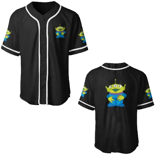 Disney Pixarss Toy Story Pizza Planetss Alien Pocket Baseball Jerseys