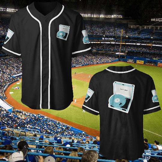 Discover Taylor Record Player Midnights Baseball Jerseys