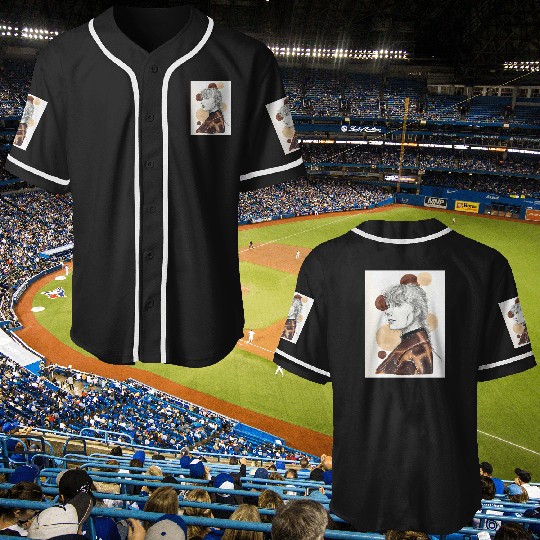 Discover Taylor Evermore Drawing (1) Baseball Jerseys