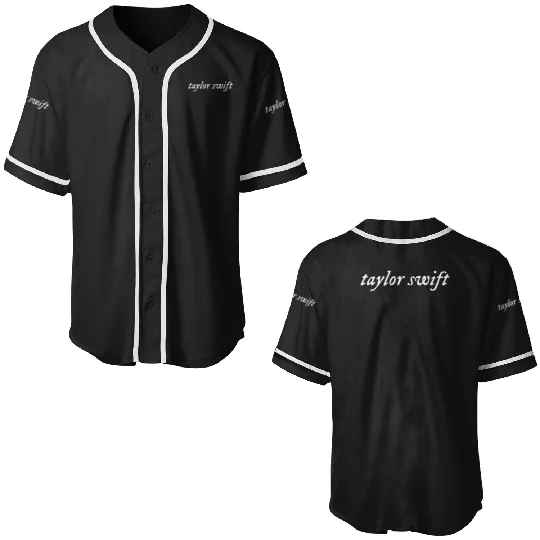 Discover Taylor Folklore White Baseball Jerseys