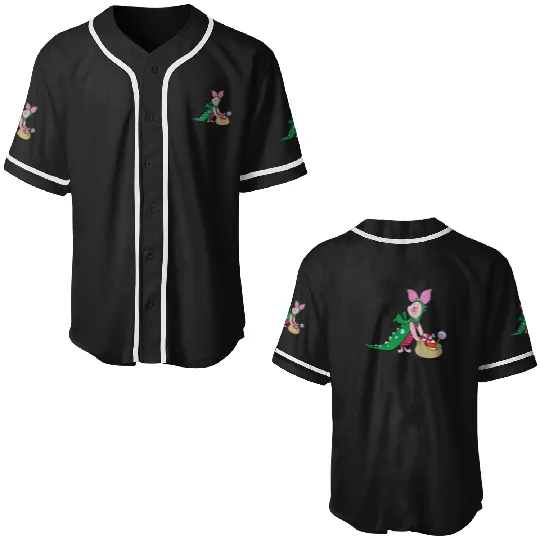 disney halloween piglet dragon Baseball Jerseys