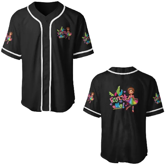 Disney Fancy Nancy Fancy Me Baseball Jerseys