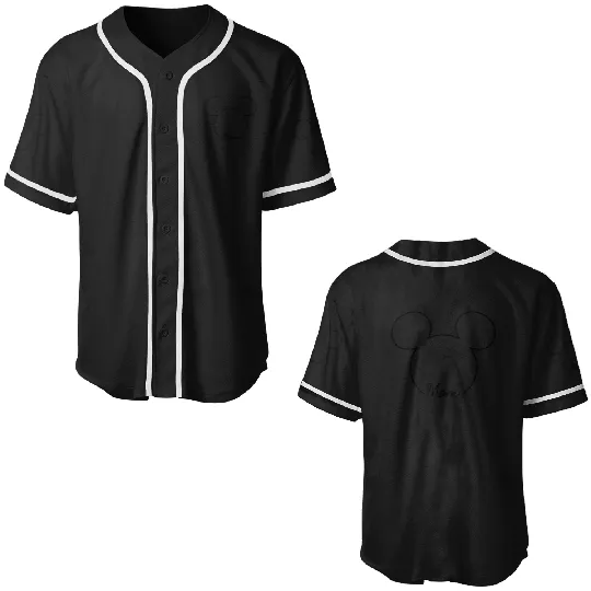 Disney Mickey And Friends Mom Mickey Art Line Pocket Logo Baseball Jerseys