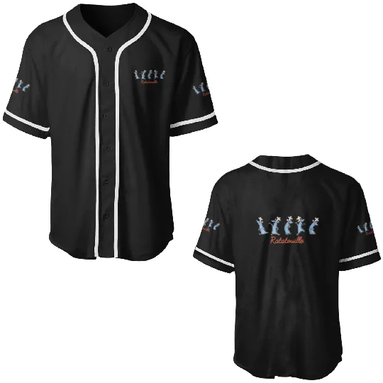 Disney Pixar Ratatouille Emotions Of Remy Baseball Jerseys