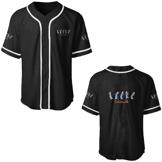 Disney Pixar Ratatouille Emotions Of Remy Baseball Jerseys